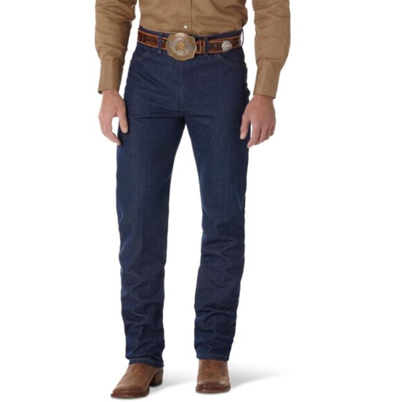 Wrangler Men's Cowboy Cut Original Fit Rigid Indigo Jeans 13MWZPW 34 X 32 NWT - Picture 1 of 4